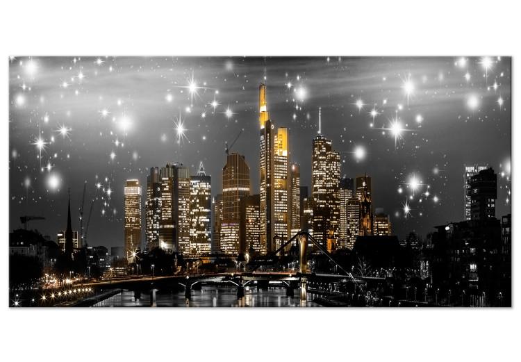 Large canvas print Twinkles Over the Bridge II [Large Format]