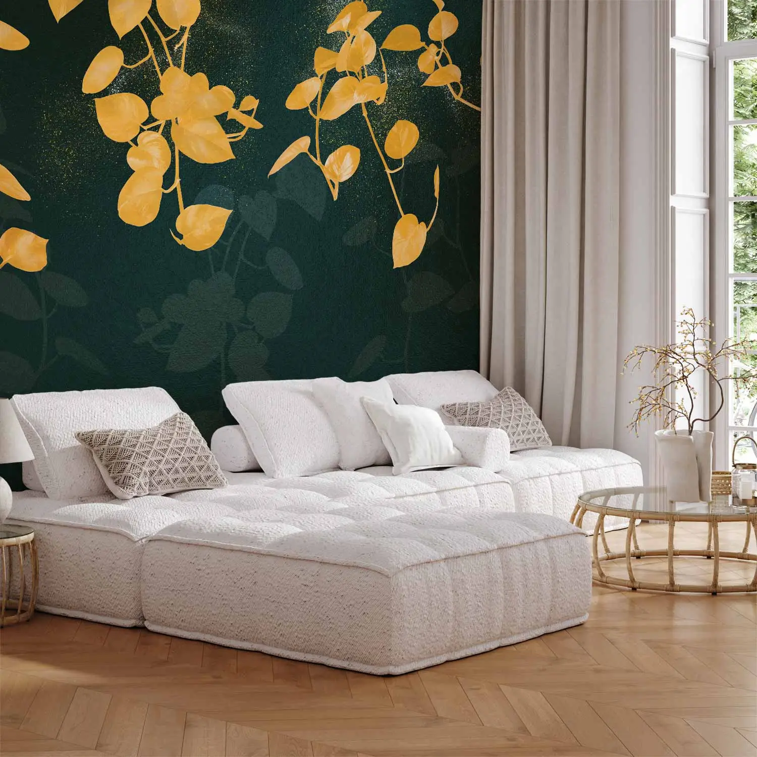 Photo Wallpaper Intriguing Foliage