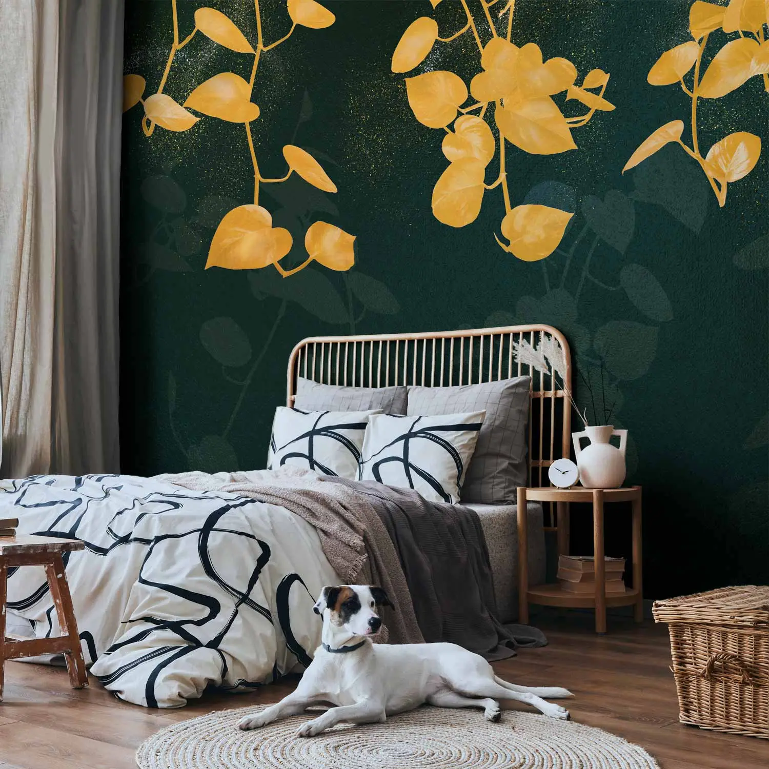 Photo Wallpaper Intriguing Foliage