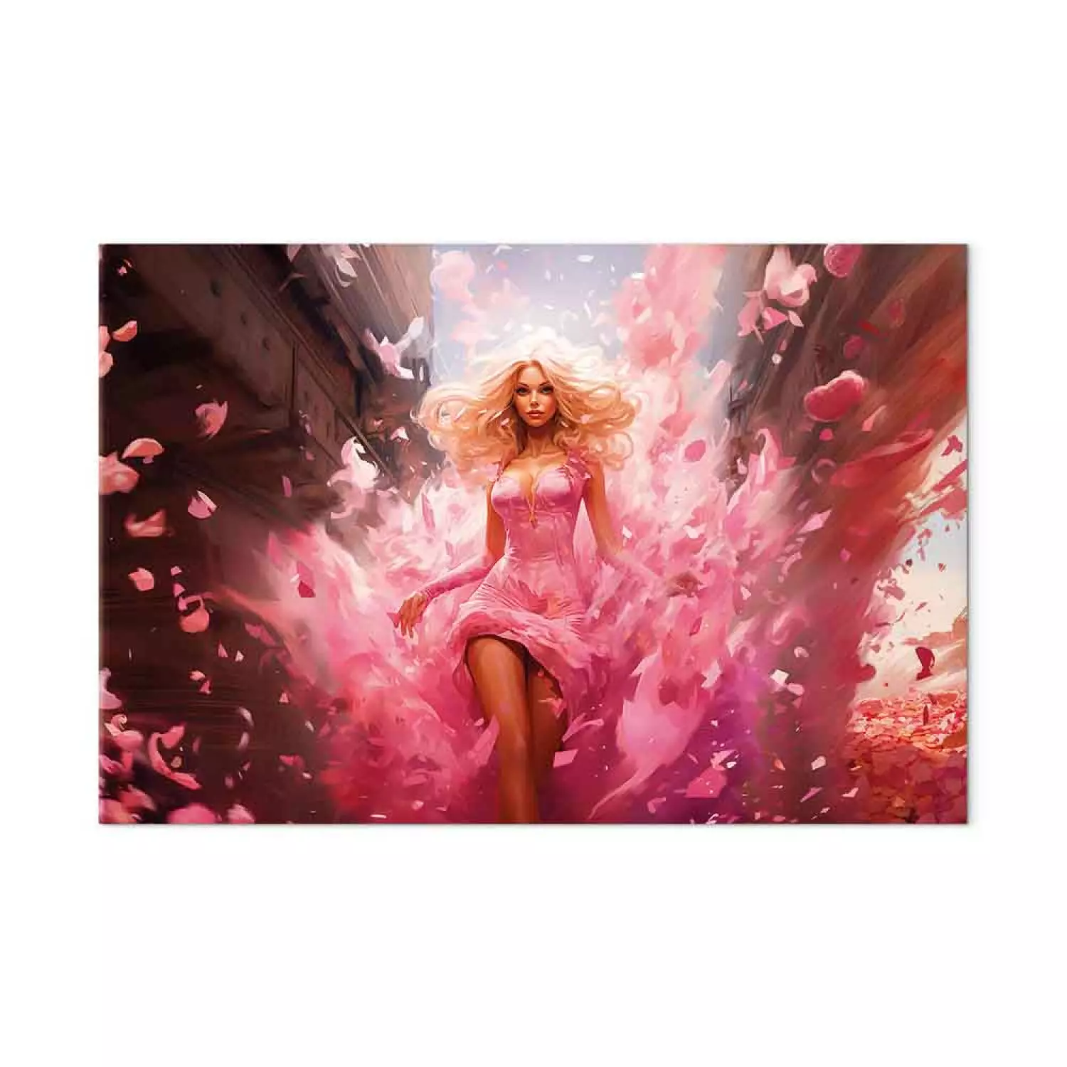 Barbie canvas painting discount