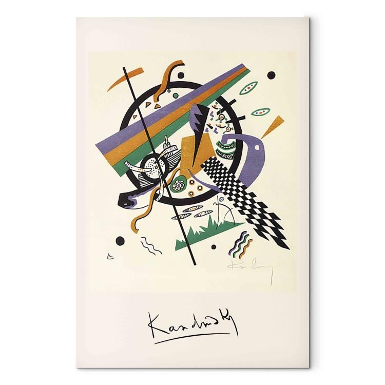 Canvas Print Small Worlds - Kandinsky’s Colorful Geometric Abstraction