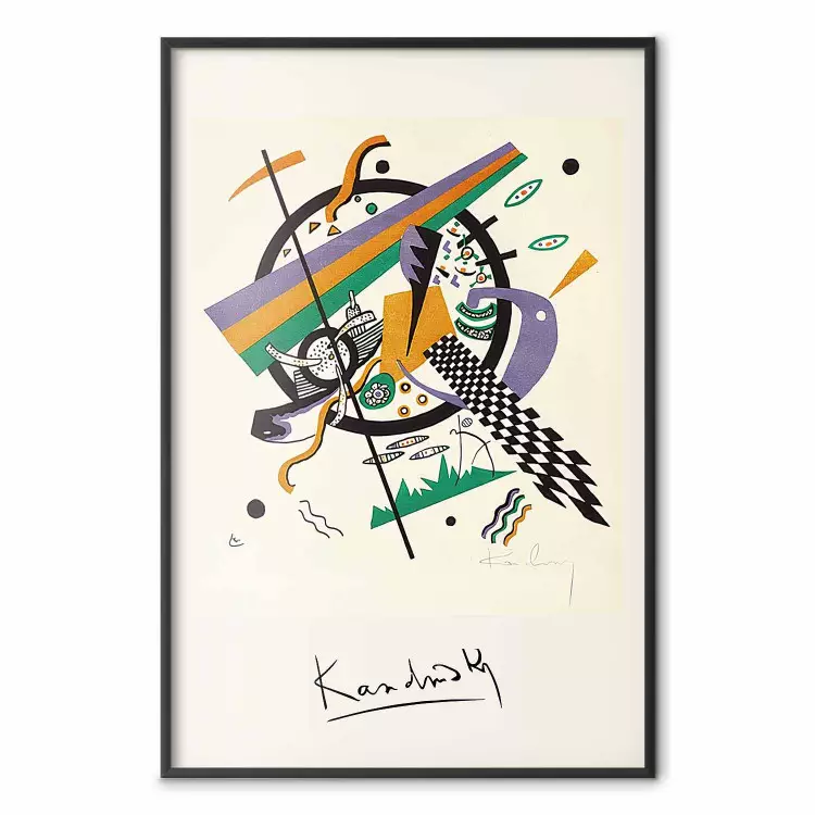 Small Worlds - Kandinsky’s Abstraction Full of Colorful Shapes