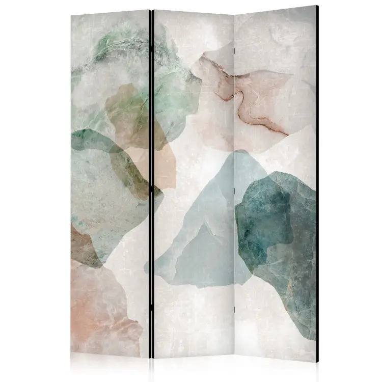 Spring Terrazzo - abstraction of shapes in pastel colors