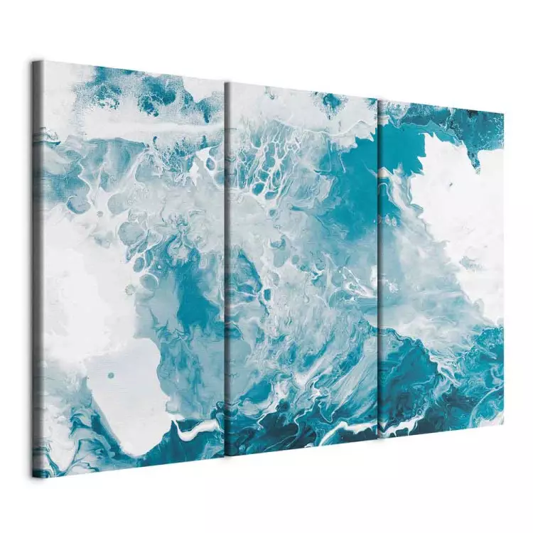 Abstract Blue - Marble-Like Marine Colors