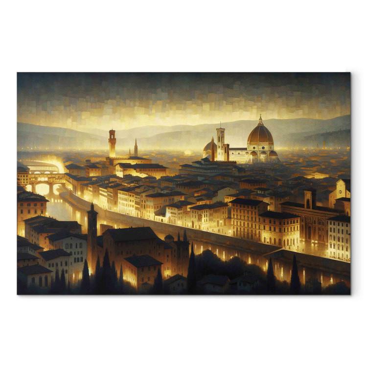 Canvas Print Panoramic View of the City of Art and History