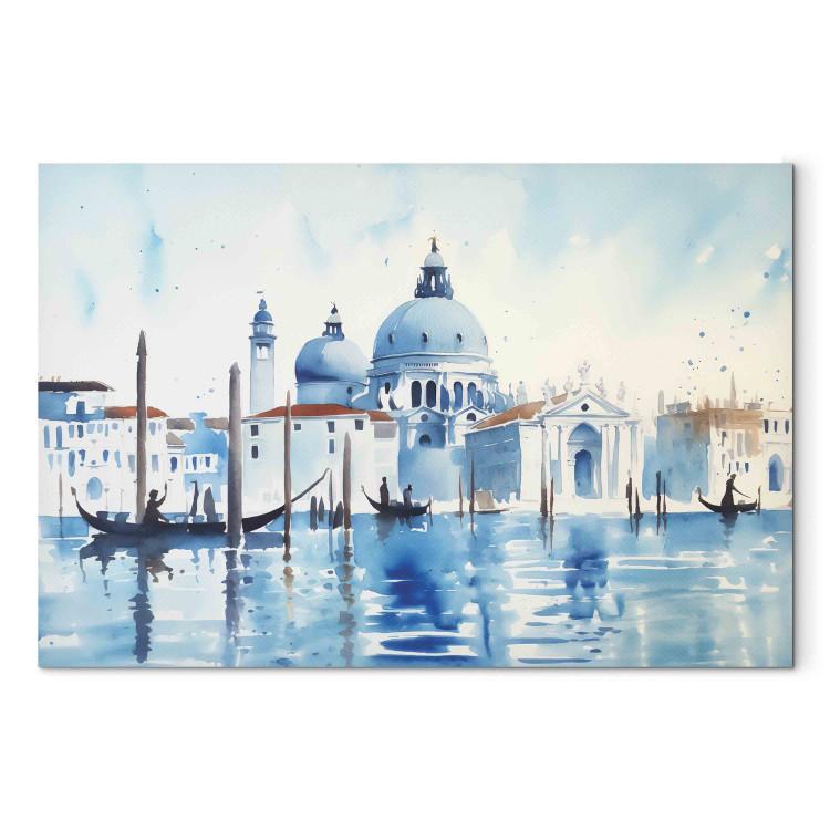 Canvas Print Venice - Calm Waters and Historic Architecture at Dawn