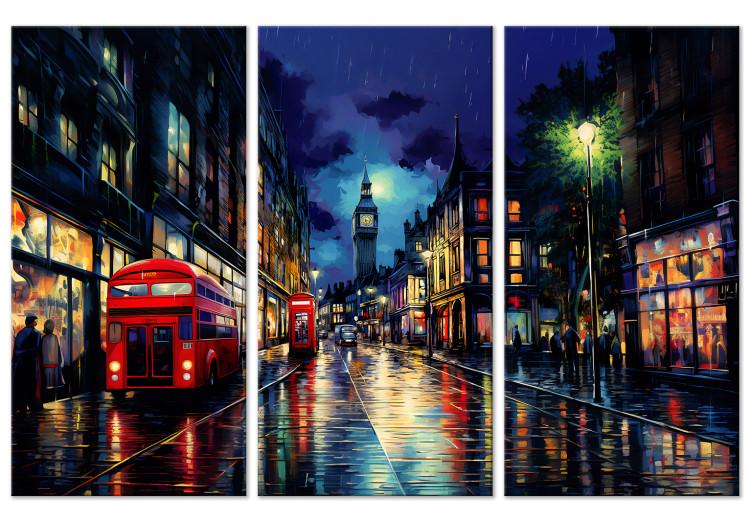 Canvas Print London - Artistic Impressions from the English Metropolis