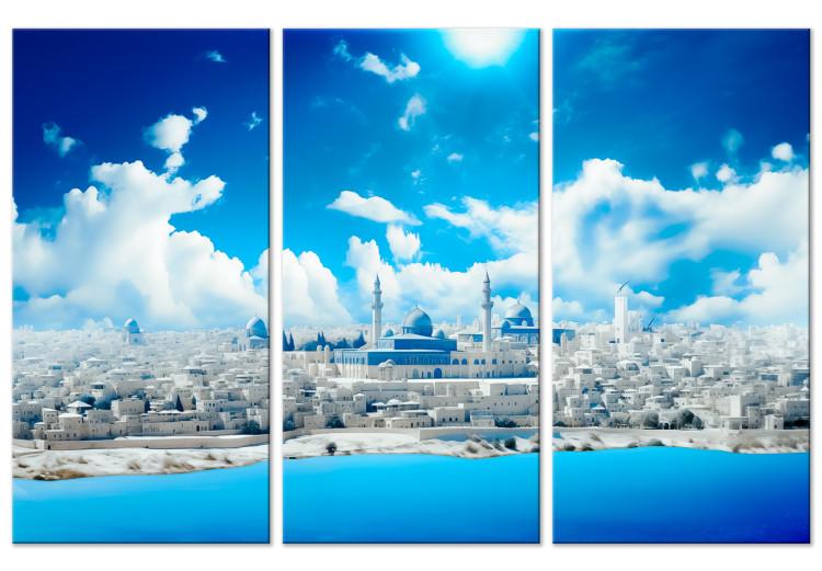 Canvas Print Jerusalem - Photographic View of Historic Streets