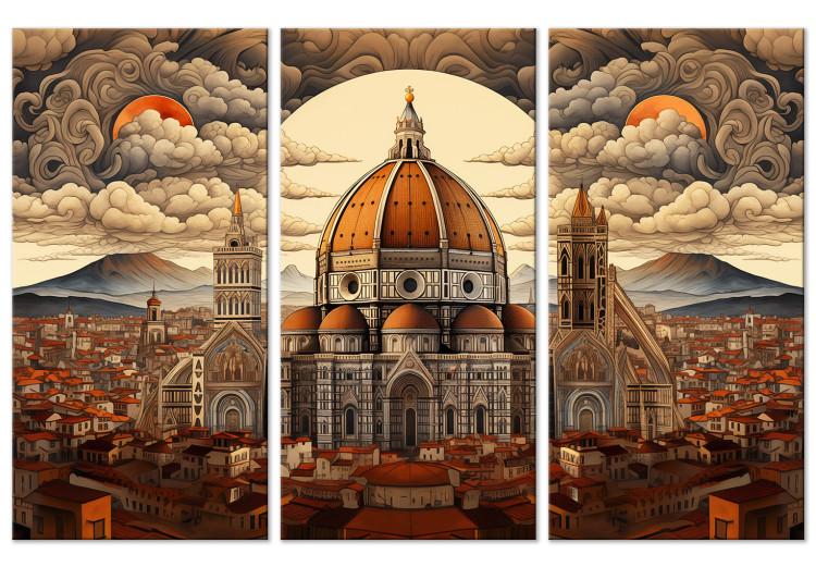 Canvas Print Florence - Cathedral of Santa Maria del Fiore, Heart of Tuscany