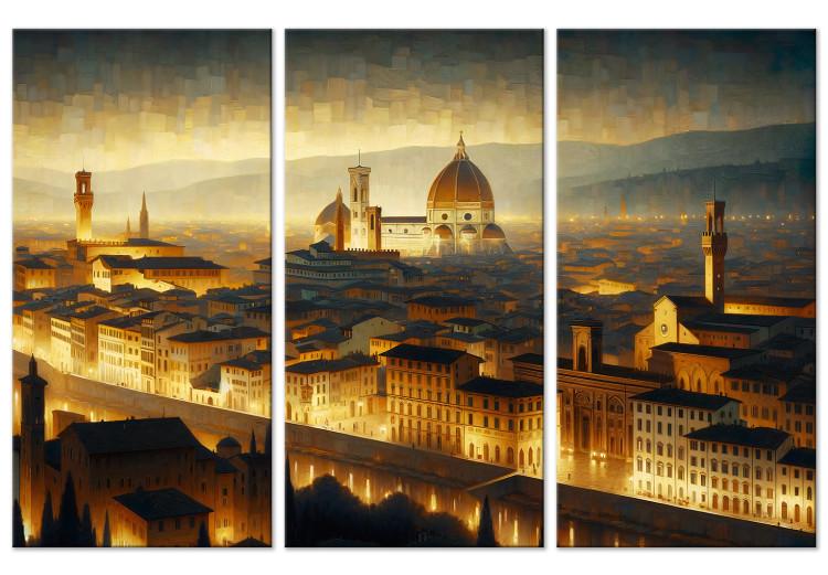 Canvas Print Florence - View of the City of Renaissance and Art