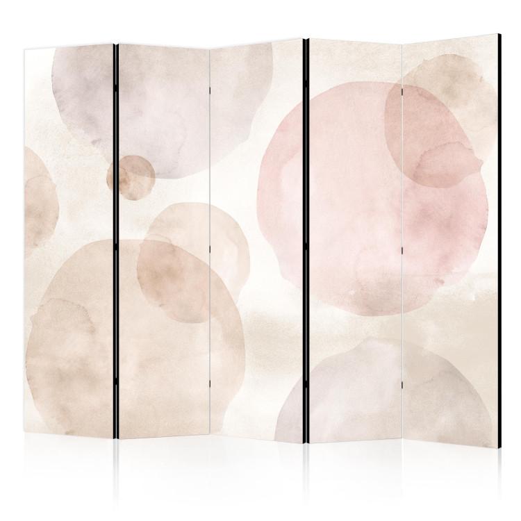 Room Divider Levitating Beauty - Delicate Watercolor Composition II [Room Dividers]