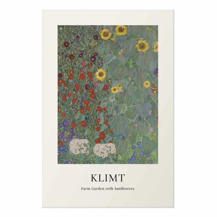 Gustav Klimt - Country Garden with Sunflowers