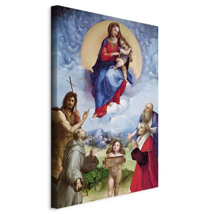 Art Reproduction Rafael Santi - The Foligno Madonna - bimago