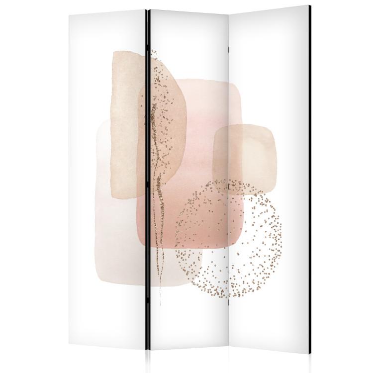 Room Divider Delicate Abstraction - Powder Pink Pastel Shades [Room Dividers]