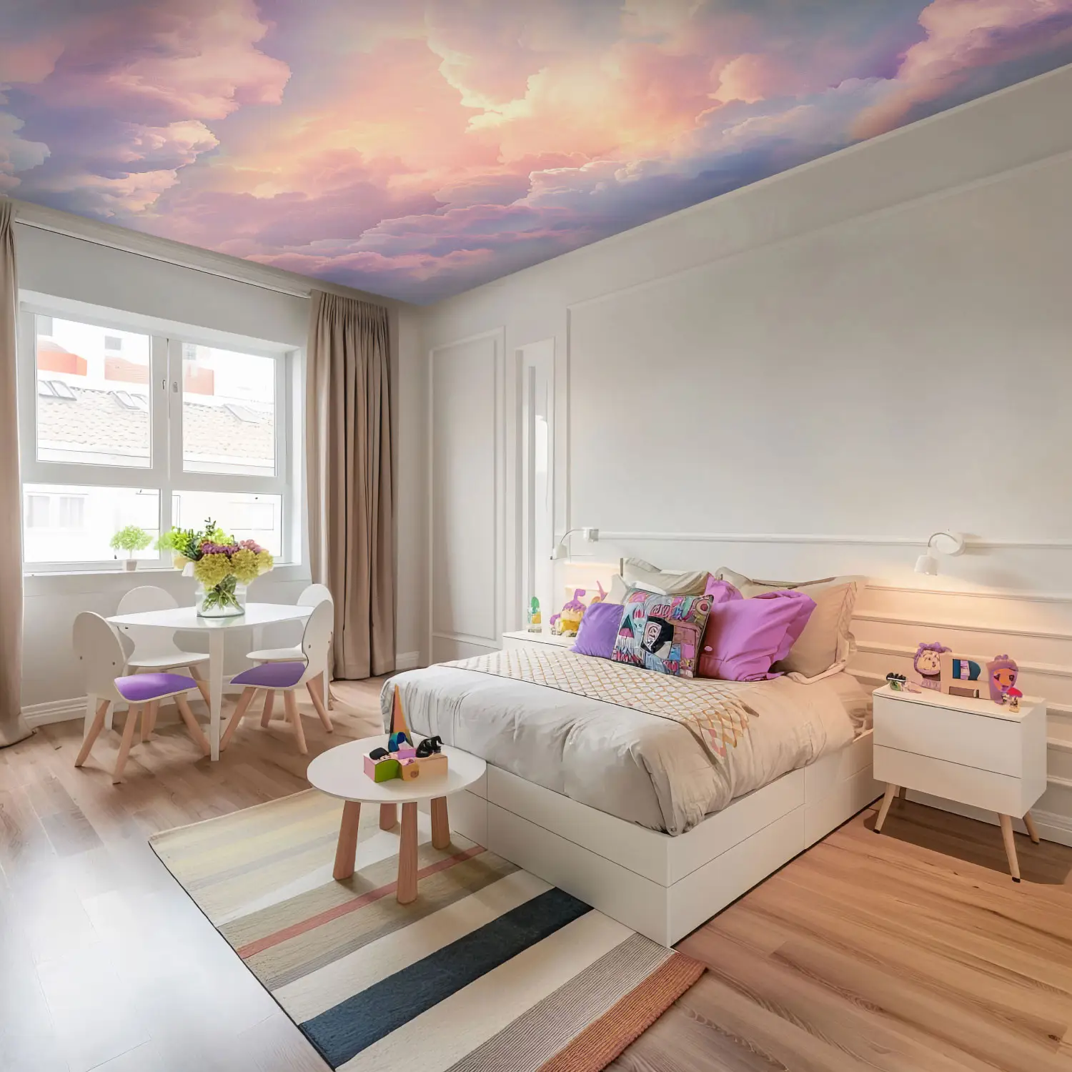 pastel rainbow wallpaper uk