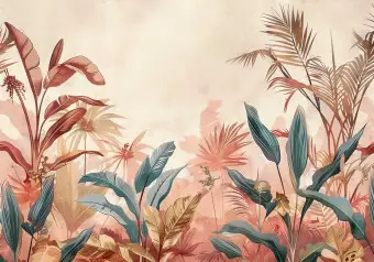 plant wallpaper b&q