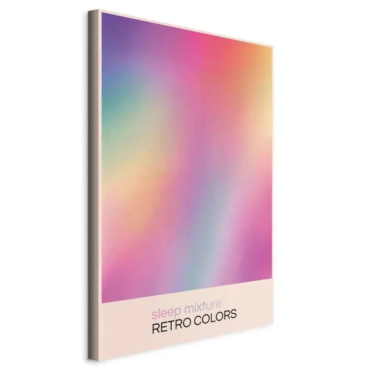 Colorful Dream - Abstract Gradient in Retro Style