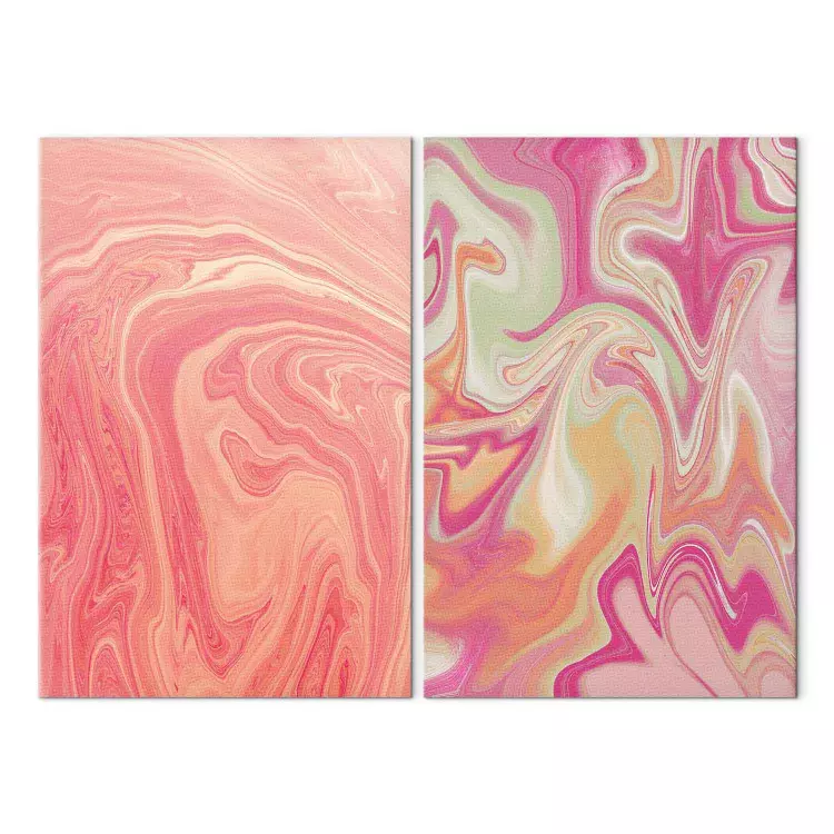 Fantasy Marble - Artistic Whirls of Colors, Pastel Abstraction