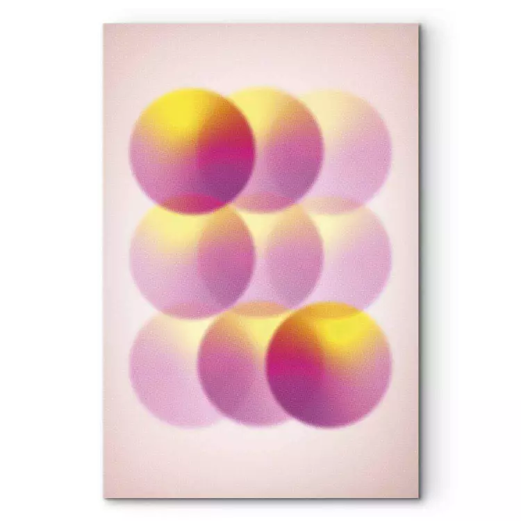 Colorful Bubbles - Pastel Gradients in Circle Forms on Soft Background