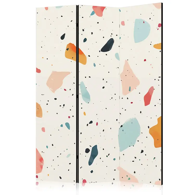 Classic Terrazzo - Colorful Pebbles on Light Background