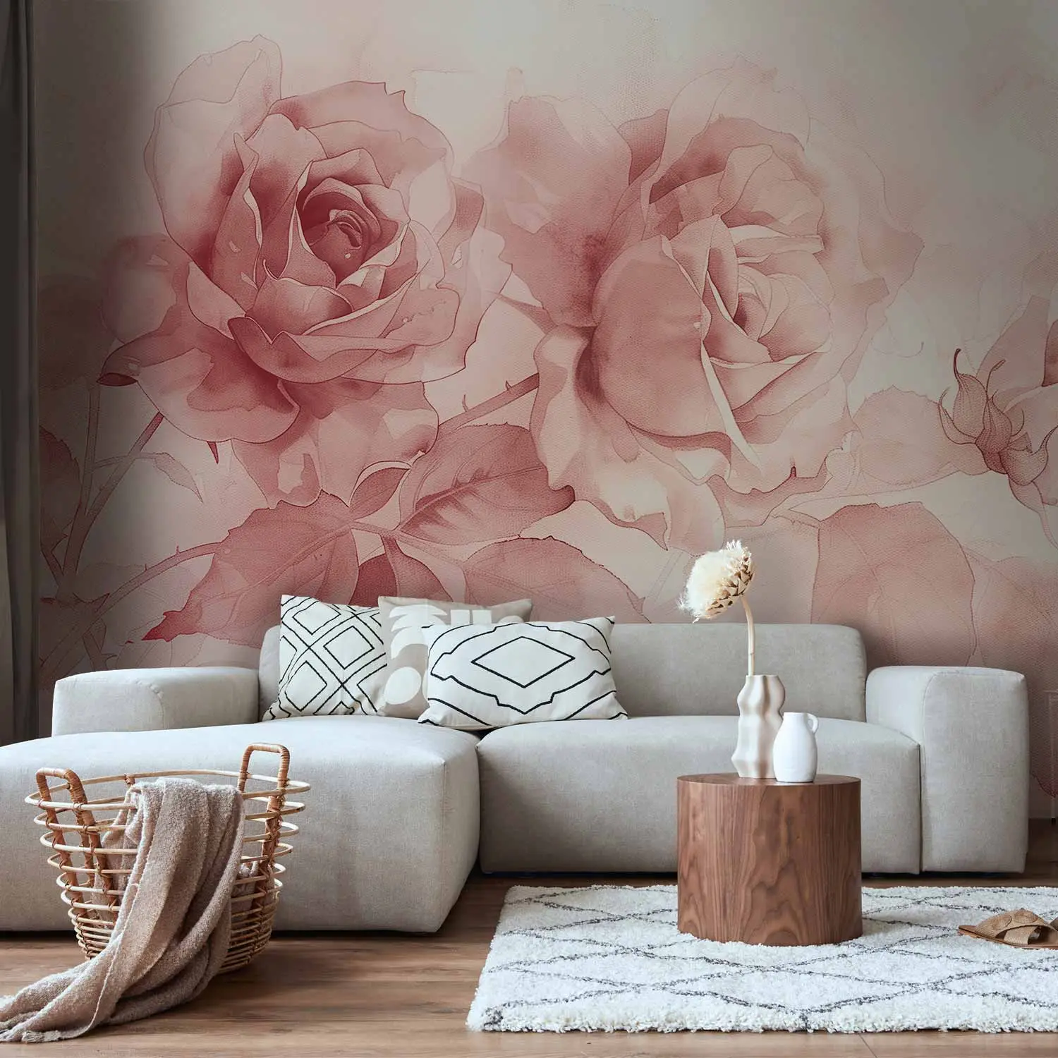 rose wallpaper uk