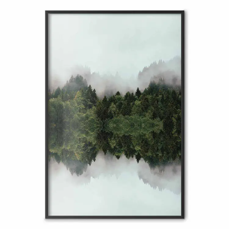 Misty Taiga - Mysterious Scenery with Trees in the Fog