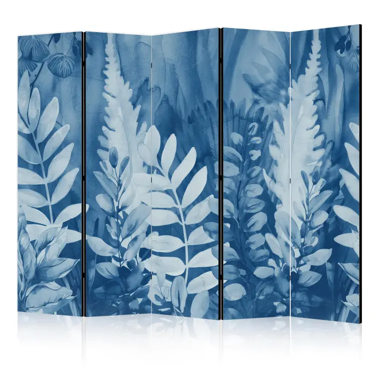 Botanical Dream - harmonious composition of leaves in muted, dark colors
