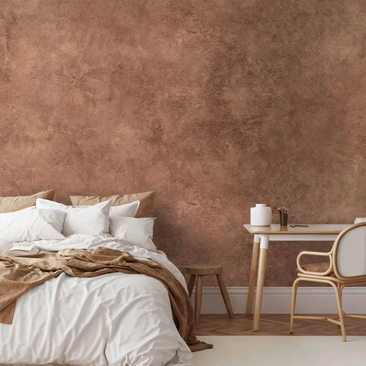Terracotta and texture - limewash inspired by the natural shade of clay