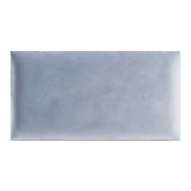Rectangular Blue Wall Upholstered Wall Panel rectangle blue - Upholstered Wall Panels - bimago