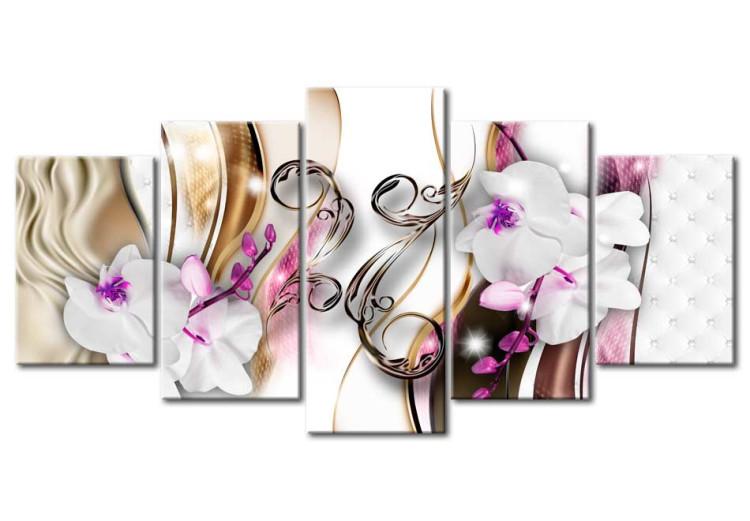 Canvas Print Orchids: pink flowers