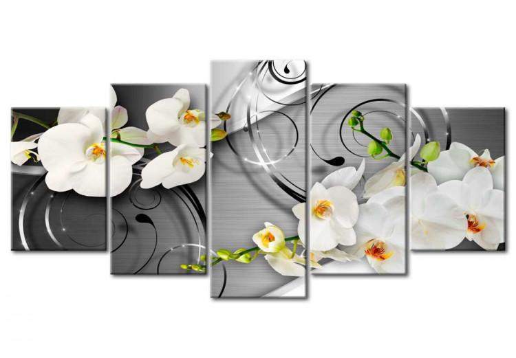 Canvas Print Milky orchids