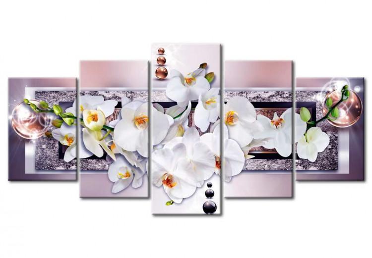Canvas Print Mysterious orchid