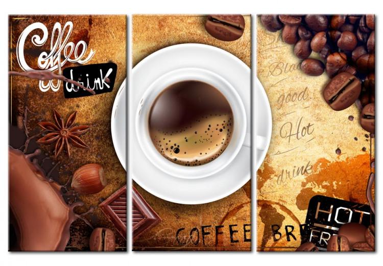 Canvas Print Cup of coffee