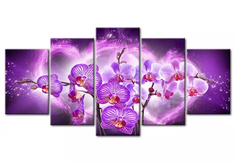 Canvas Print Orchids of love