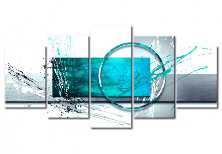 Canvas Print Turquoise Expression