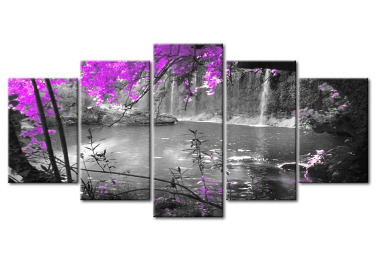 Canvas Print Forgotten lake