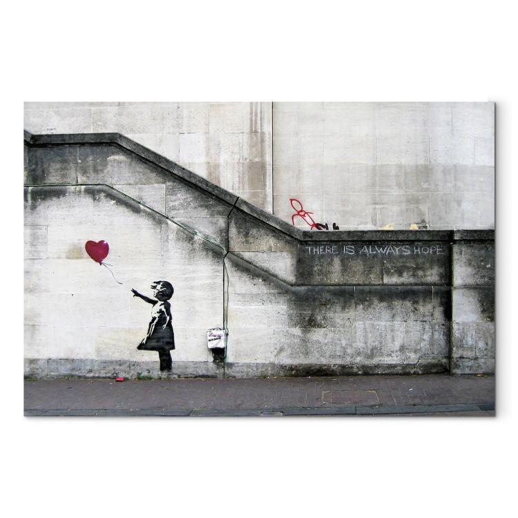 Canvas Print There is always hope (Banksy)