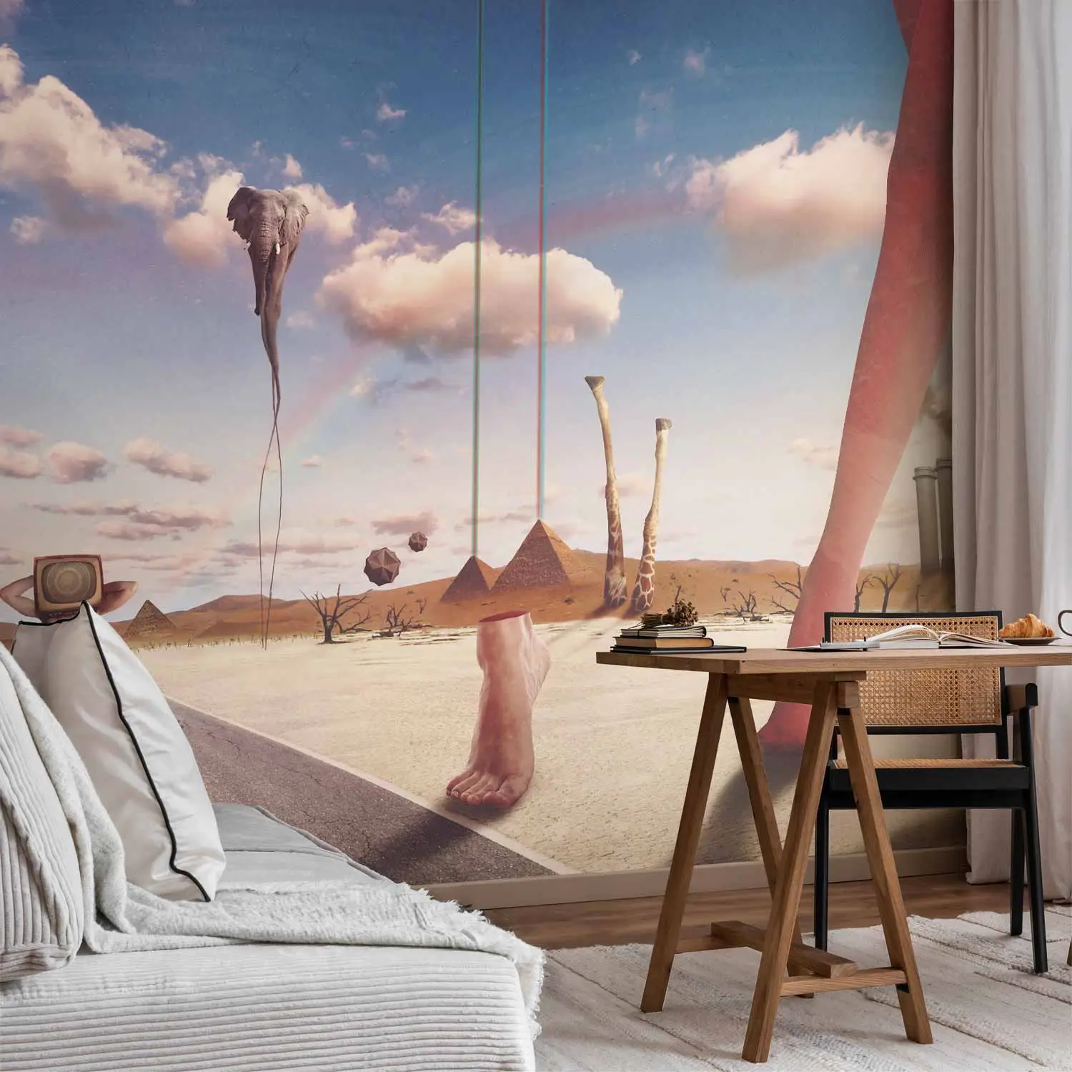 dali inspired wallpaper