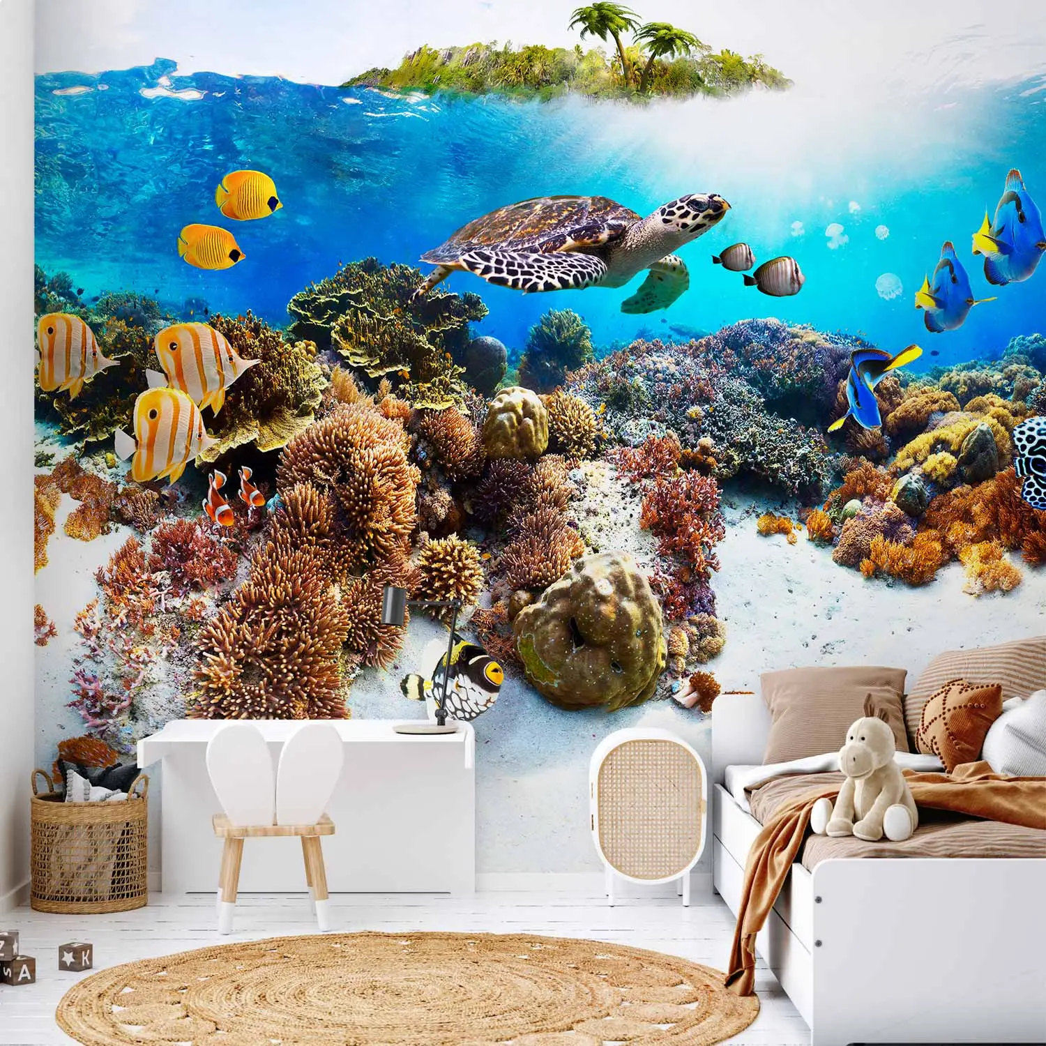 coral reef wallpaper uk