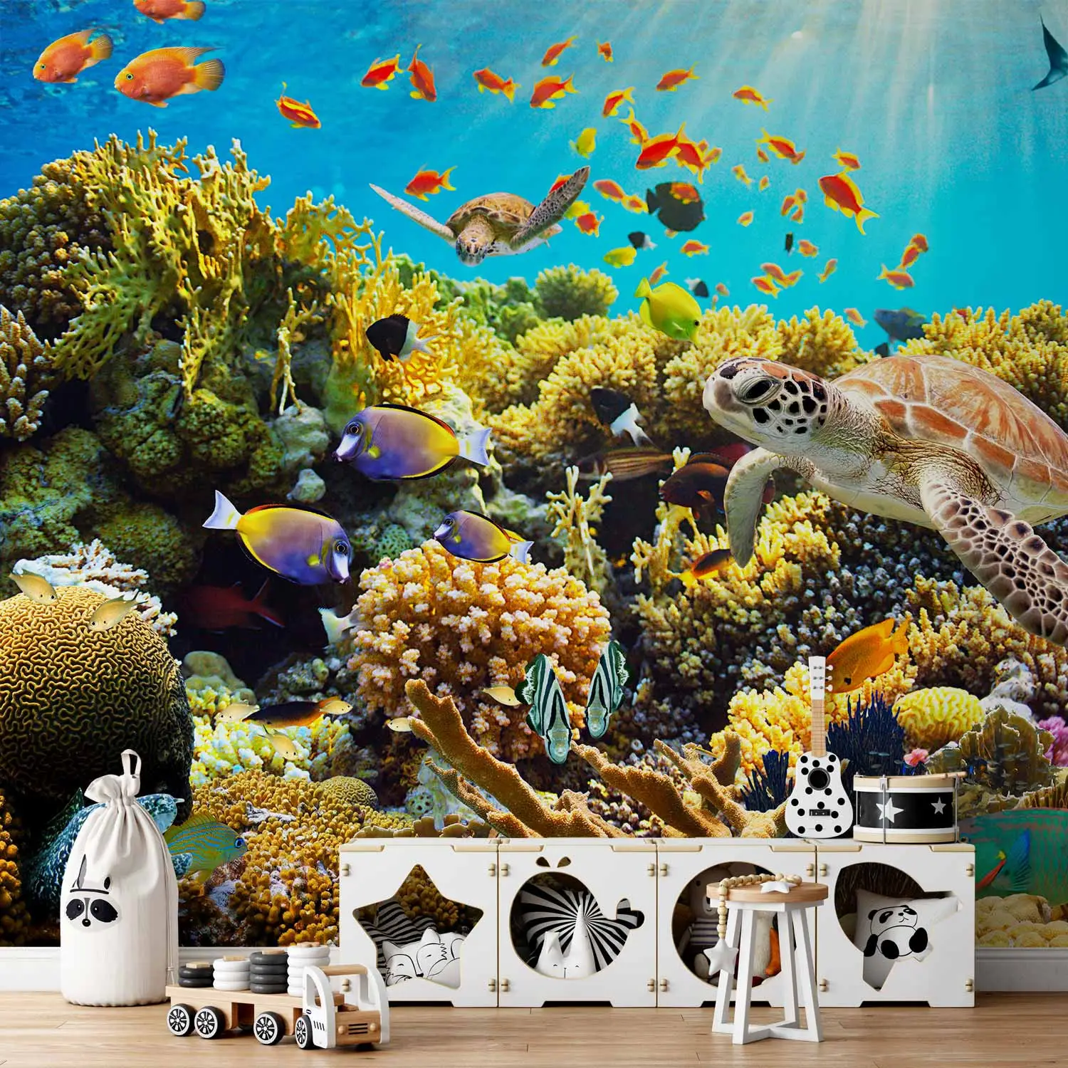 coral reef wallpaper uk