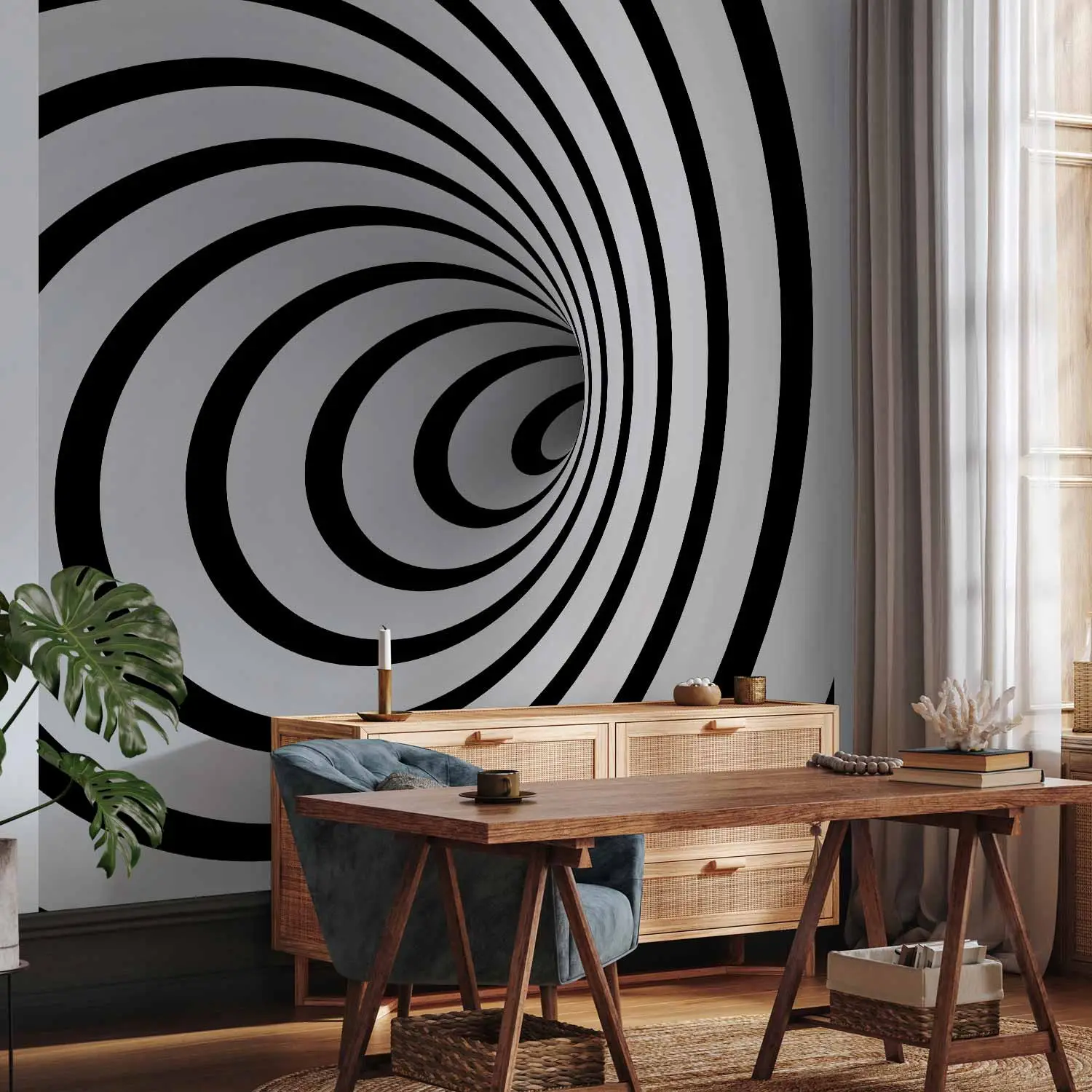 optical illusion wallpaper uk