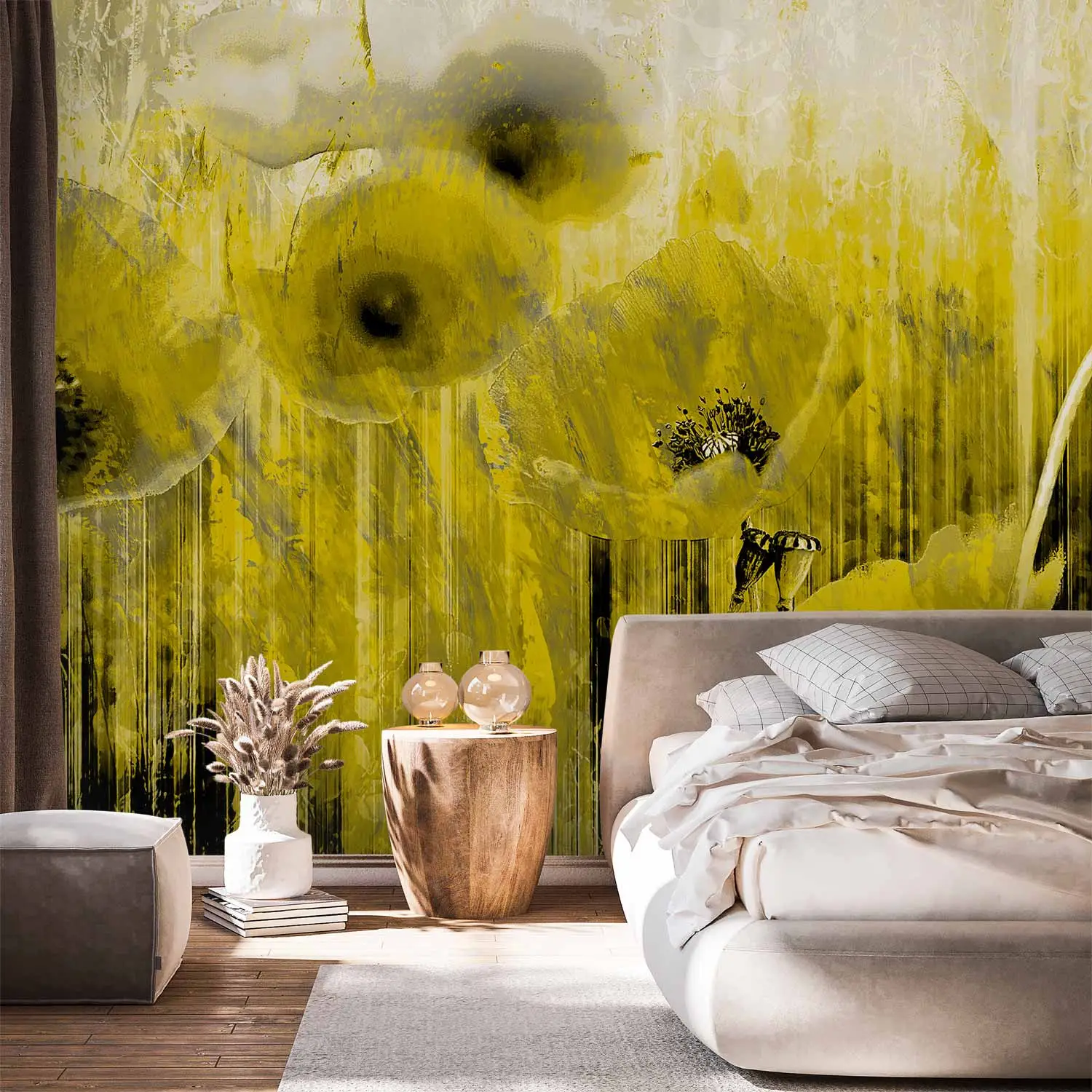 light yellow wallpaper uk