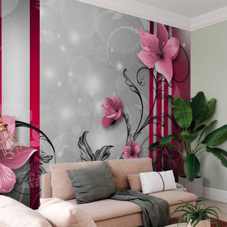 Wall Mural Pink buds