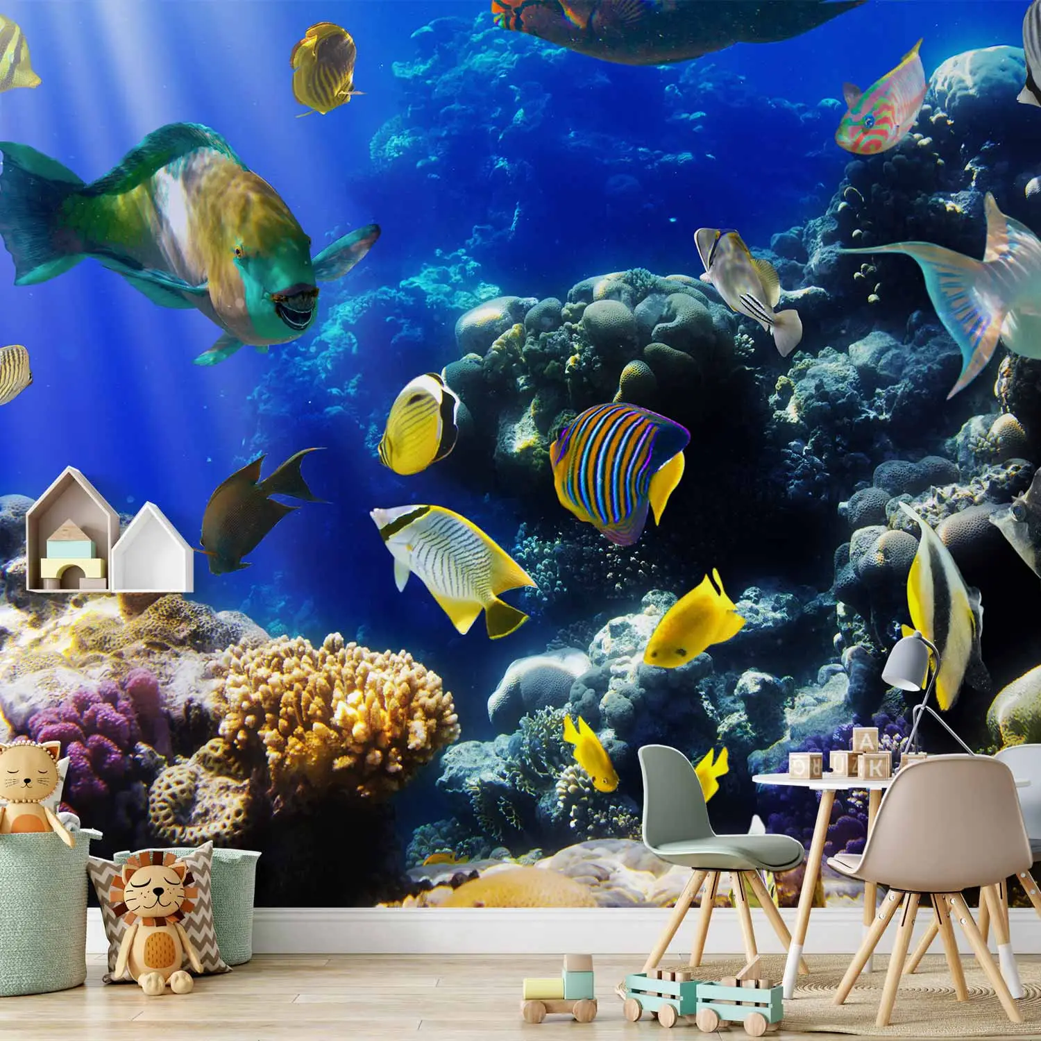 coral reef wallpaper uk