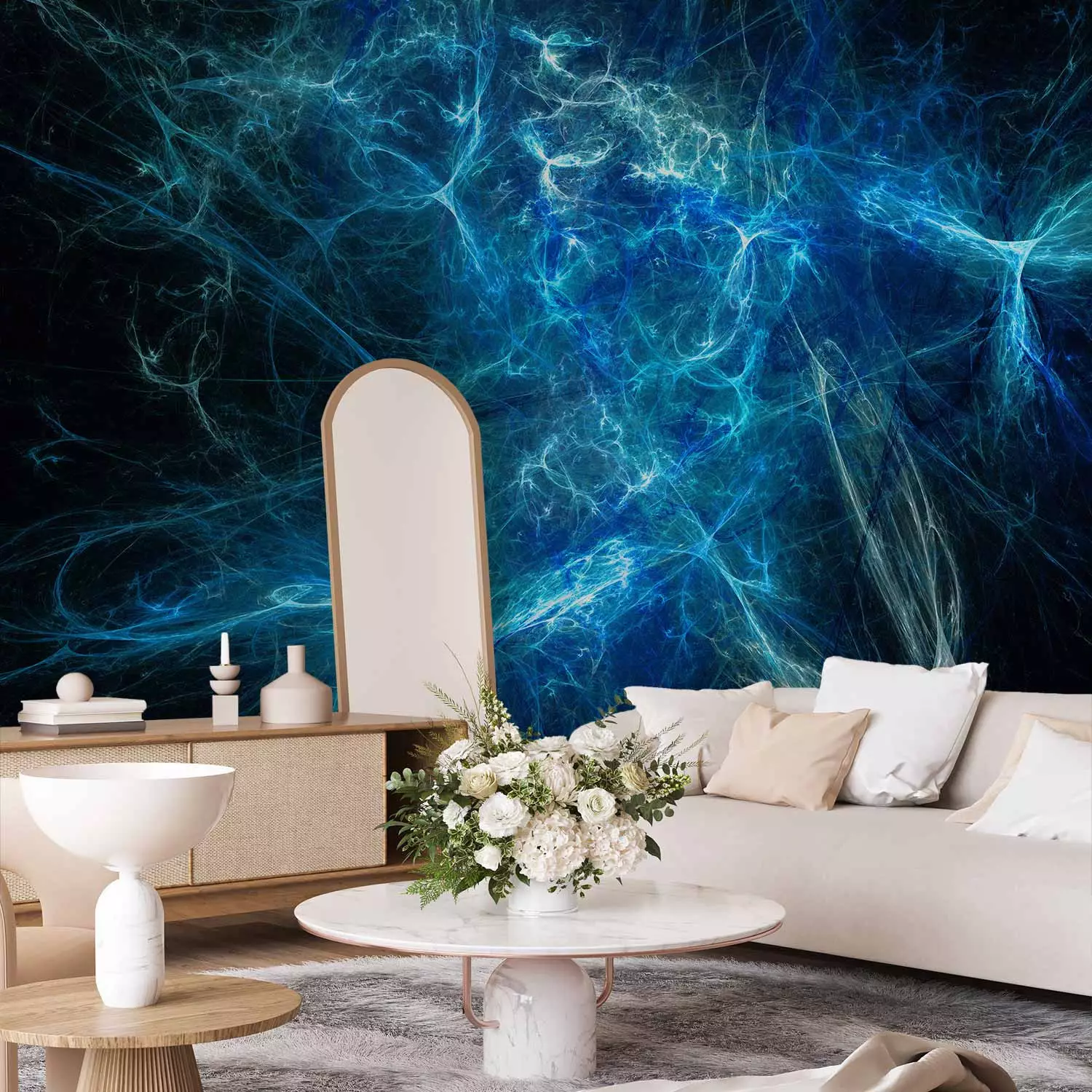 Blue wallpaper for walls sale