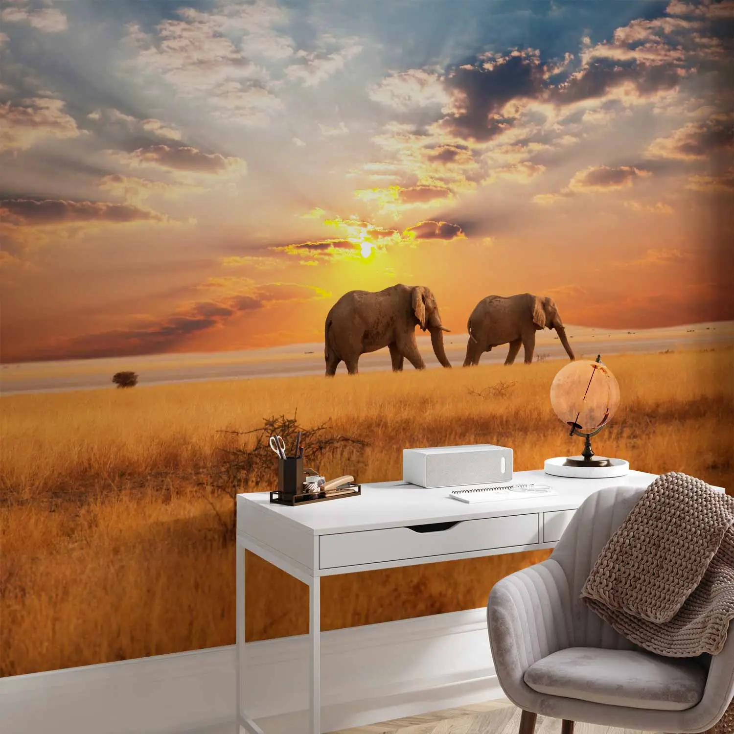 elephant wallpaper uk