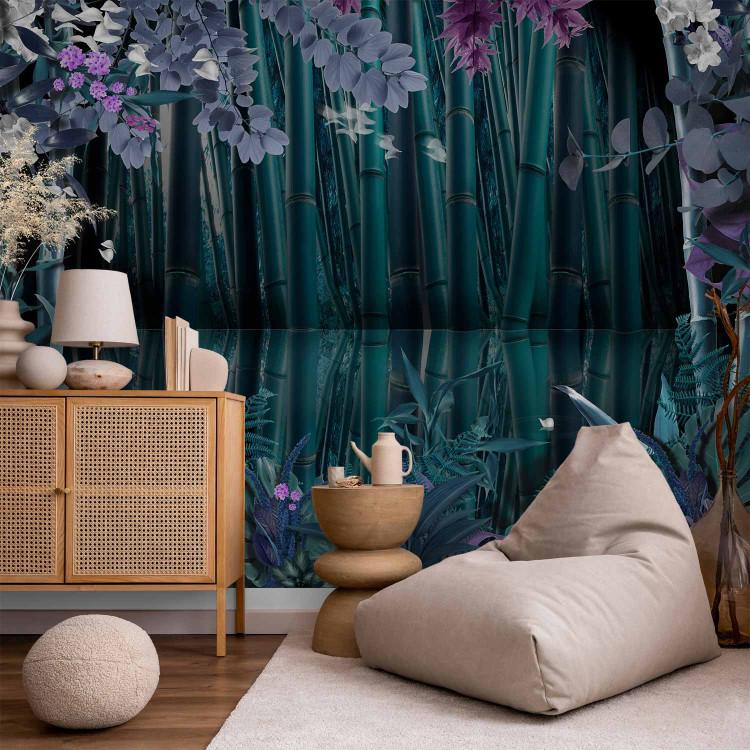 Wall Mural Feng Shui Culture - Relaxing motif with bamboo in oriental style