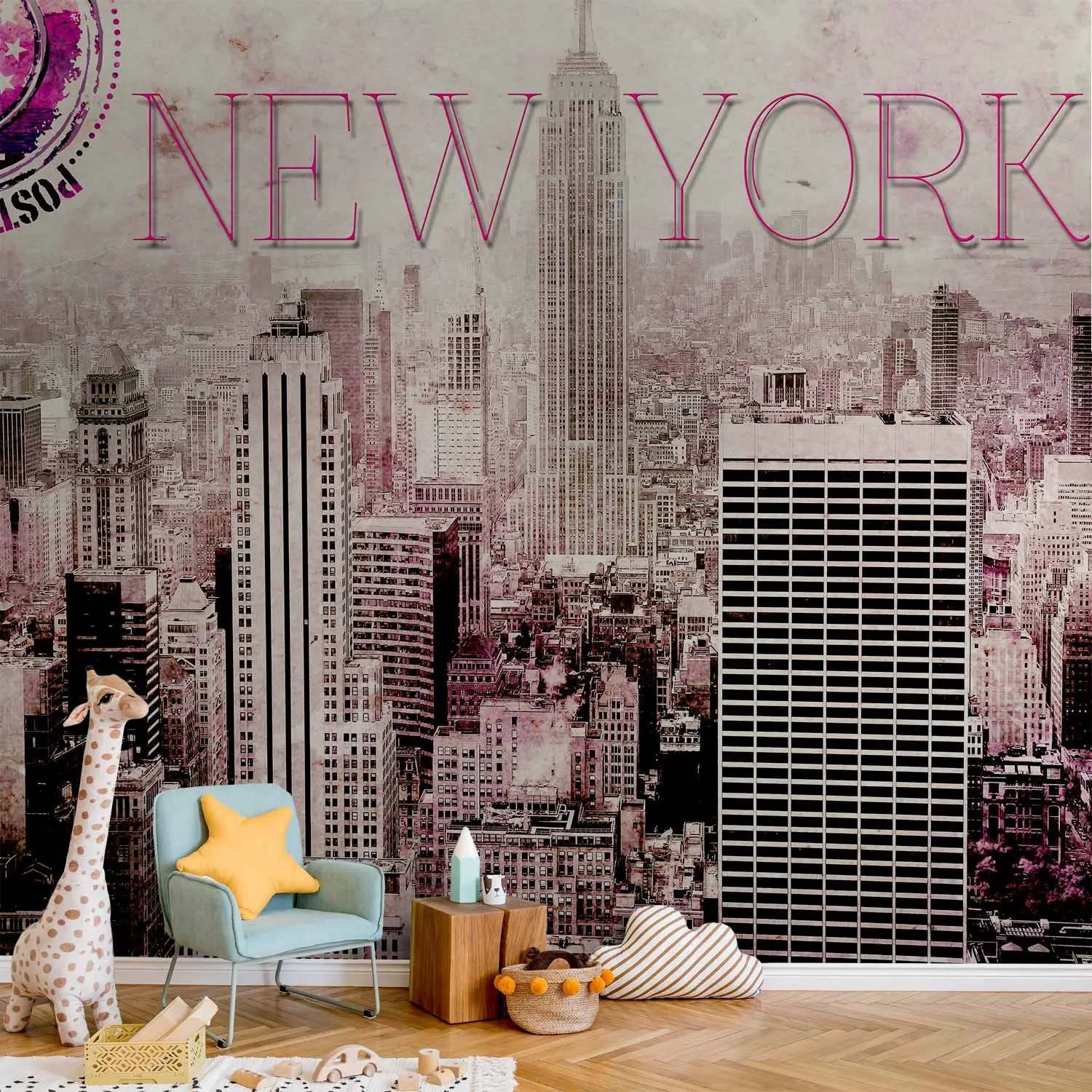pink and grey wallpaper b&m