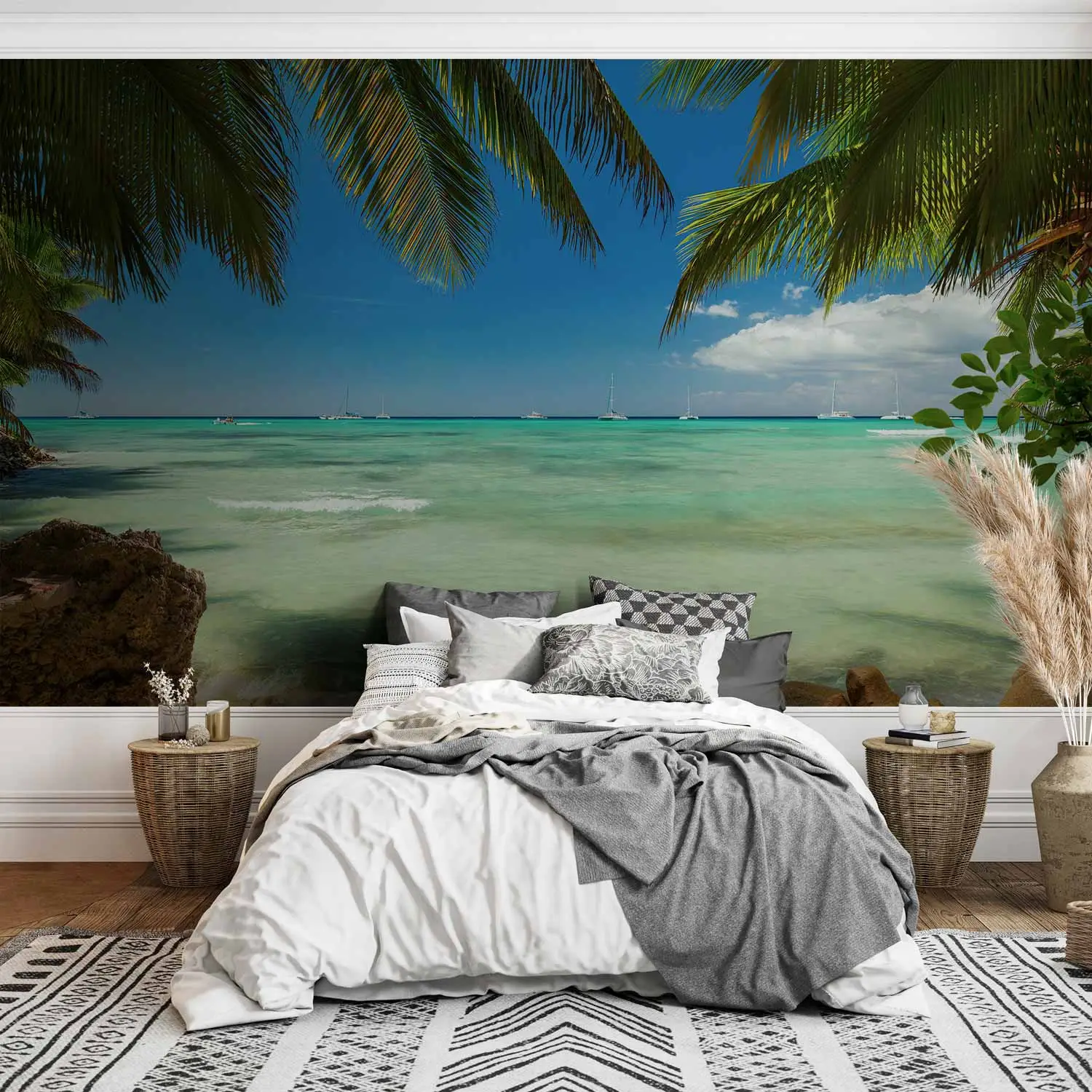 Beach Wallpaper For Bedroom Beach Wallpaper 3D Beach Scenes Hovia