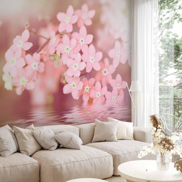 Wall Mural Delicate Touch Of Pink